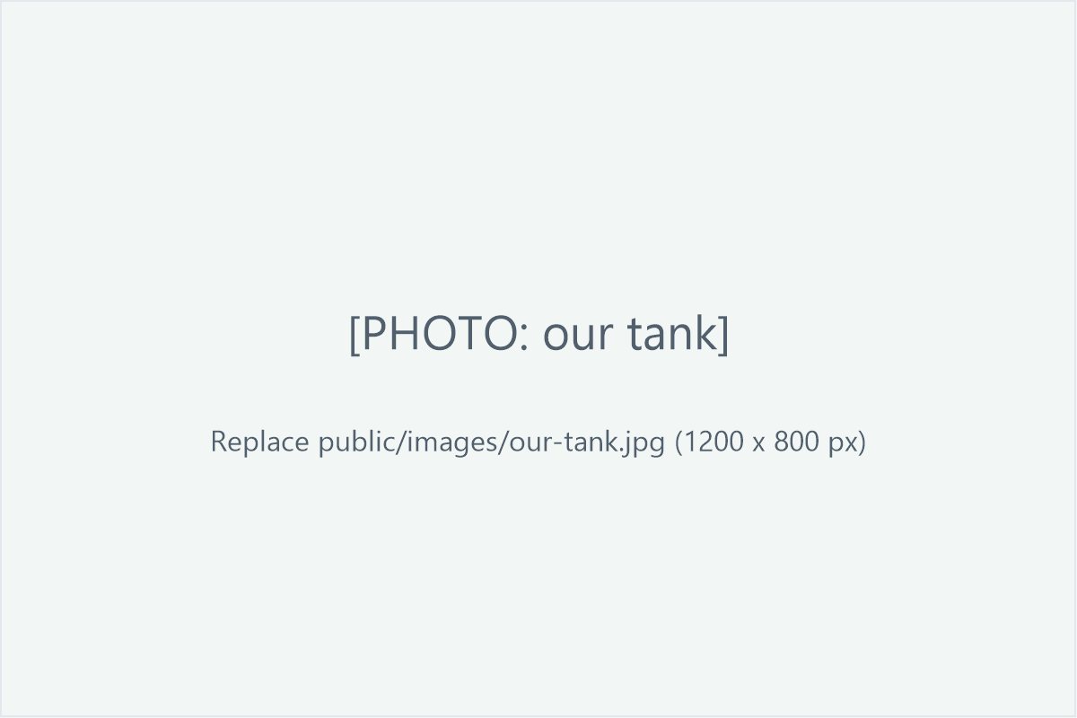 [TODO: describe the photo of our tank]